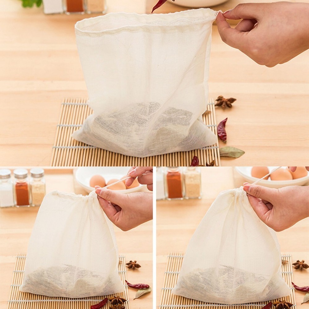 Bag Filter Bag Breathable Cloth Drawstring Filter Good Permeability Mesh