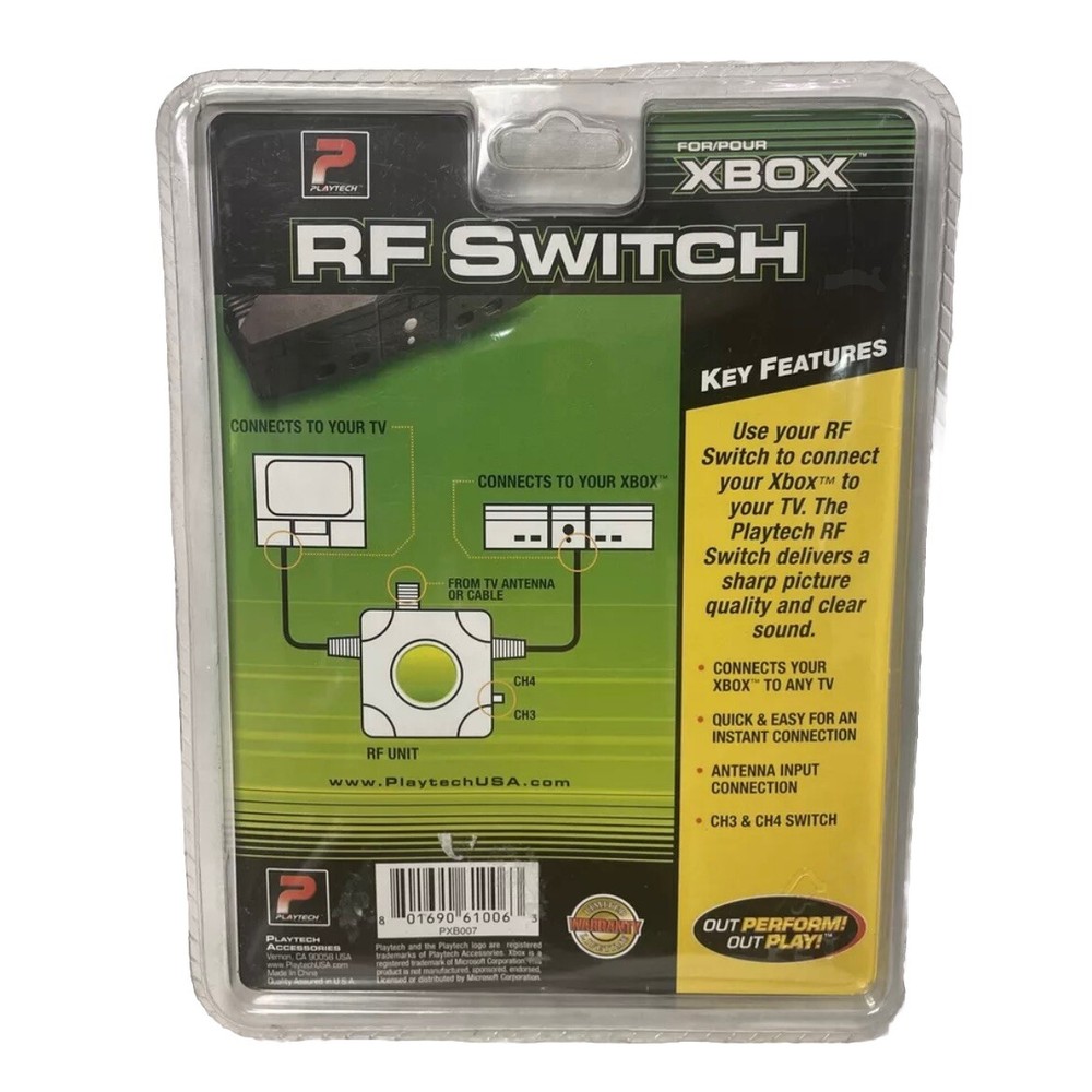RF Switch Adapter for Original Xbox NEW