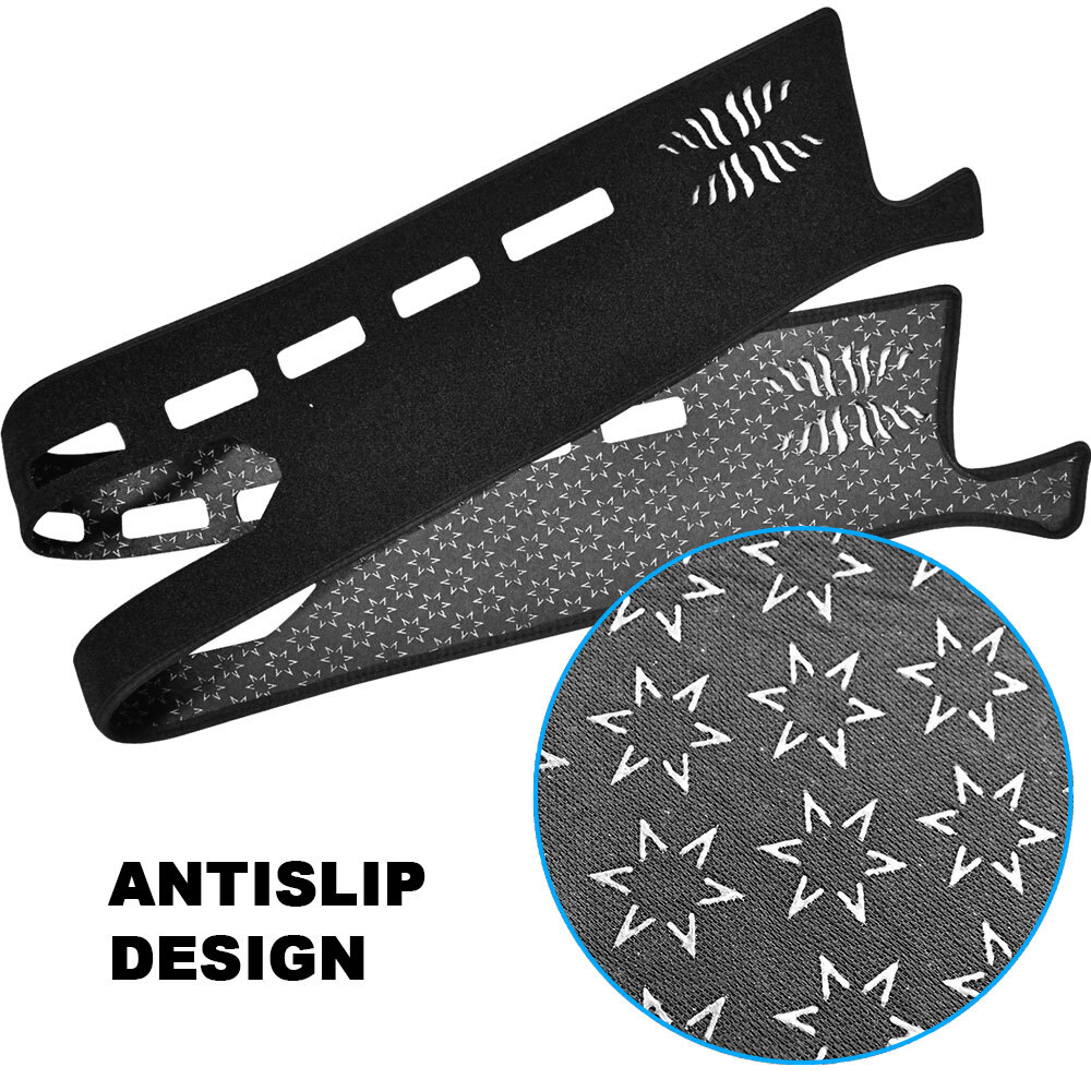 Dash Cover Mat Dashboard Pad For Jeep Gladiator JT 2020-2024 Black Accessories