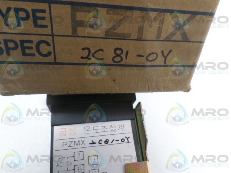 GOLDSTAR PZMX 2C81-OY TEMPERATURE CONTROLLER NSMP