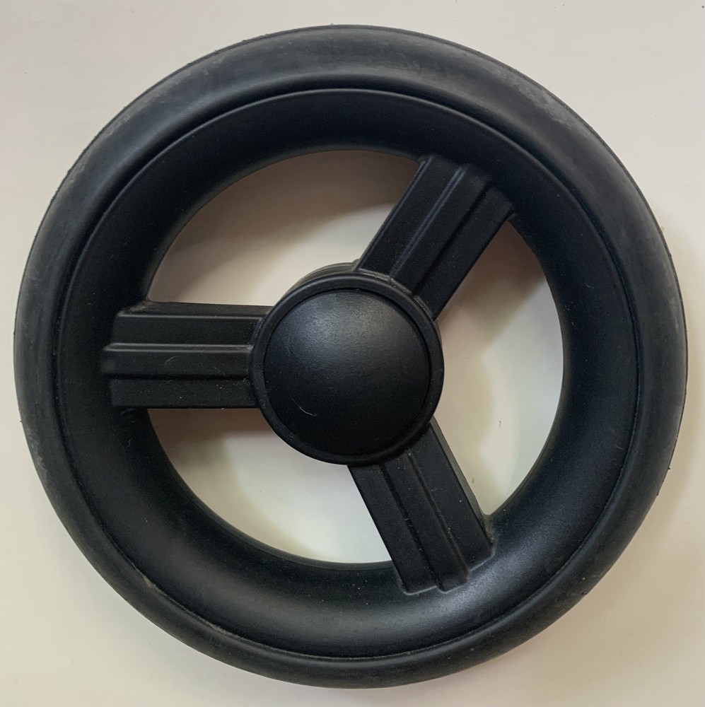 Delta double stroller rear single wheel. Size 5-1/4"