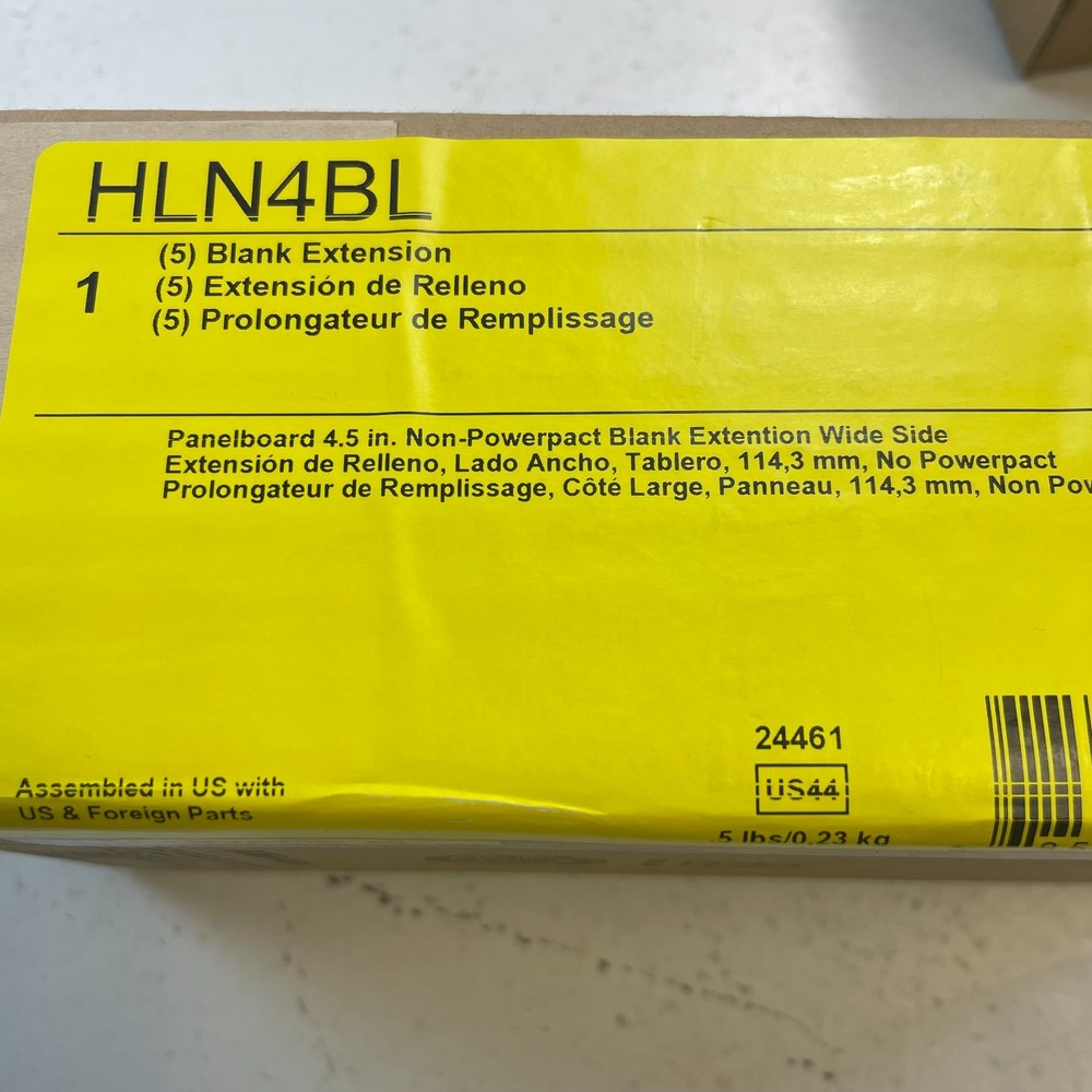 SQUARE D HLN4BL Blank Extension