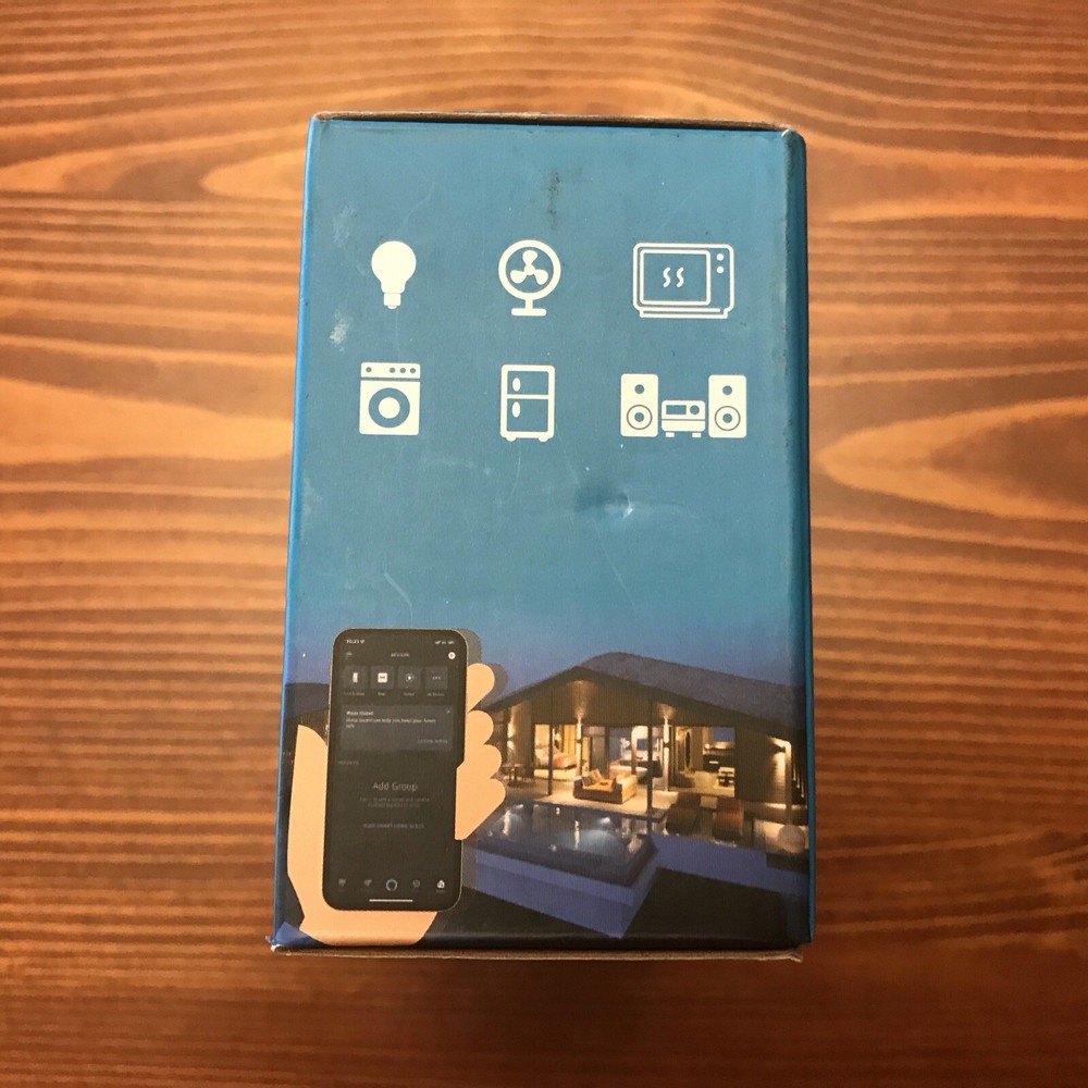Amysen Bluetooth 5.0 Smart Plug, Works With Alexa/Echo Only, Amazon Alexa App