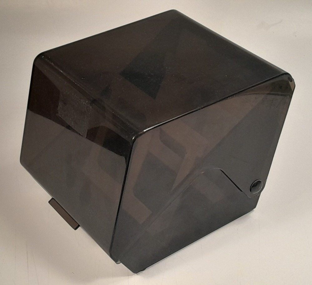 Vintage 5.25" Floppy Disk Diskette Filing Box Storage Case Computer 2 Dividers