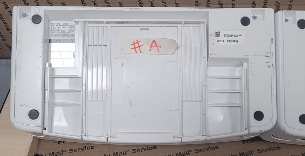 Fujitsu ScanSnap ix1600 Document Scanner No Adapter (TESTED)*Has Black Scratch