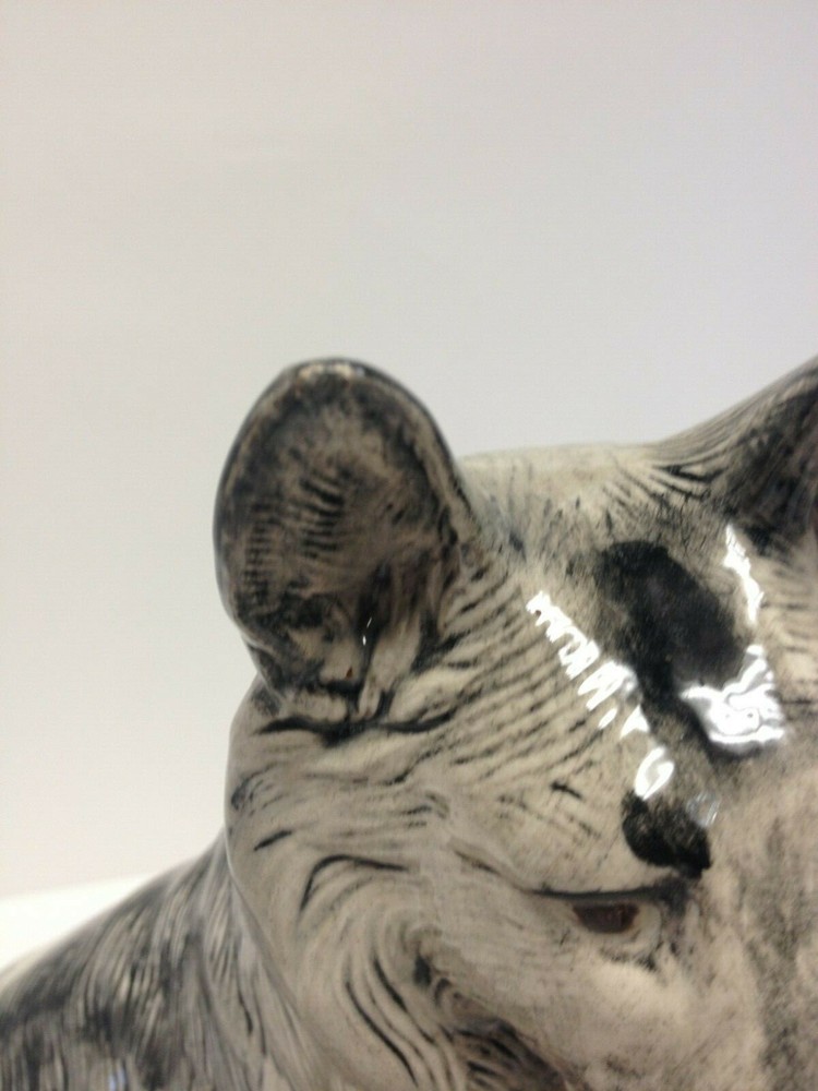 Vintage Ceramic German Shepherd Figurine