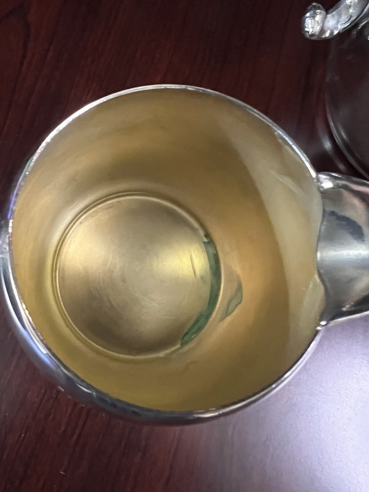 Wm Rogers Coffee / Tea Pot Creamer and Sugar Caddy With Lid