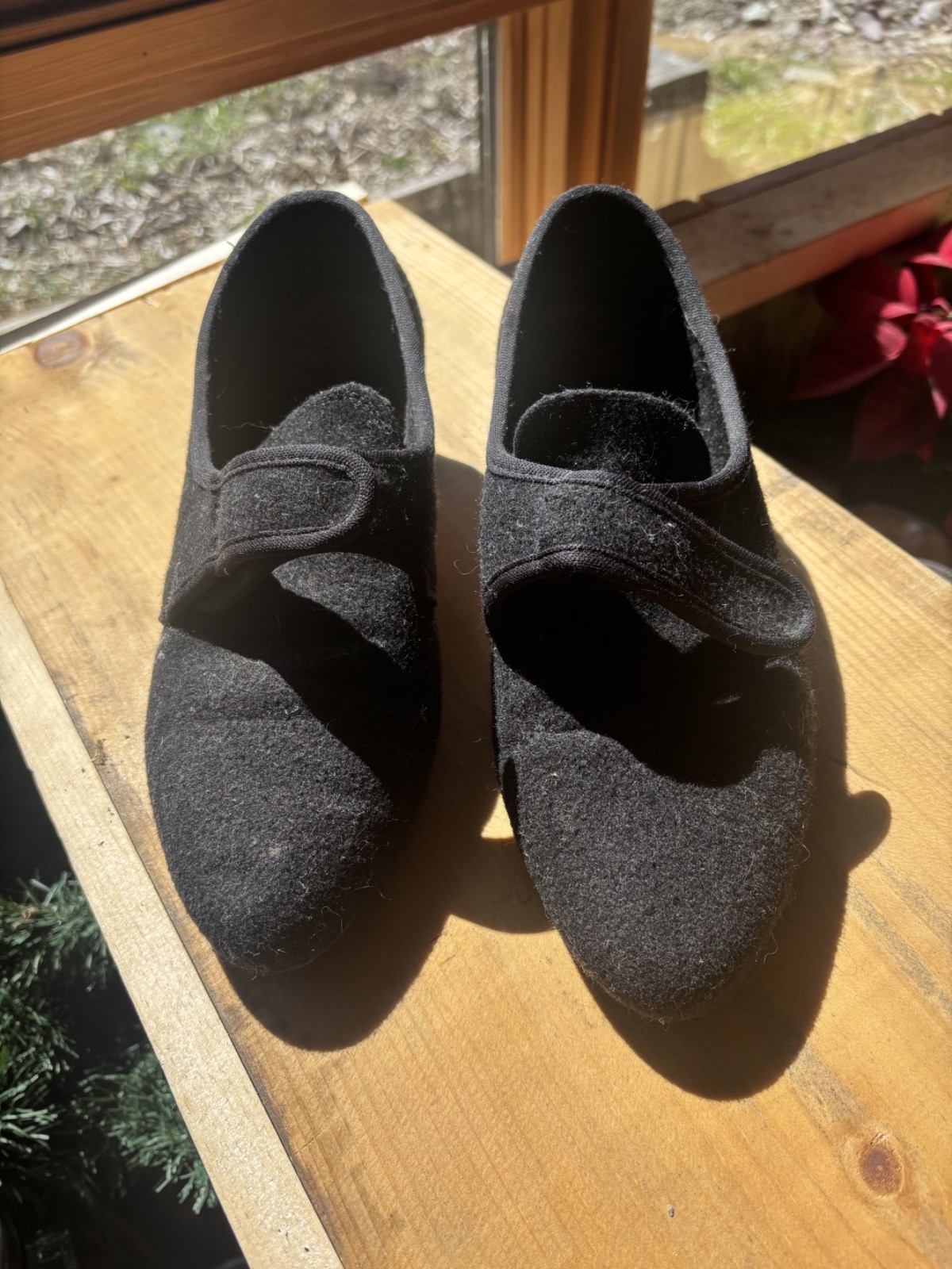 Colonial Renacting 18th Century Woolen Shoes Women's 10