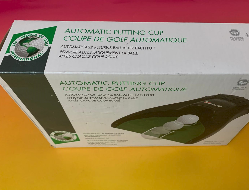 JEF-World Of Golf Automatic Putting Cup, Open Box