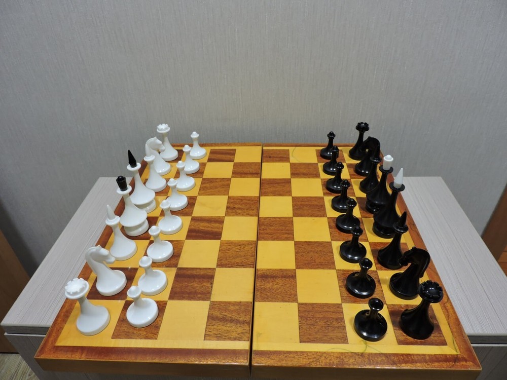 Rare Vintage Chess Set Soviet USSR