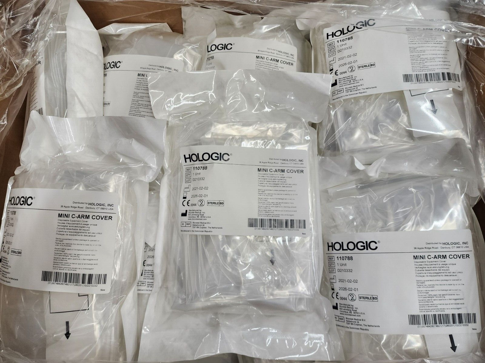 Lot of 20 x Hologic Mini C-Arm Cover Drape 110788 Exp. Date 2026