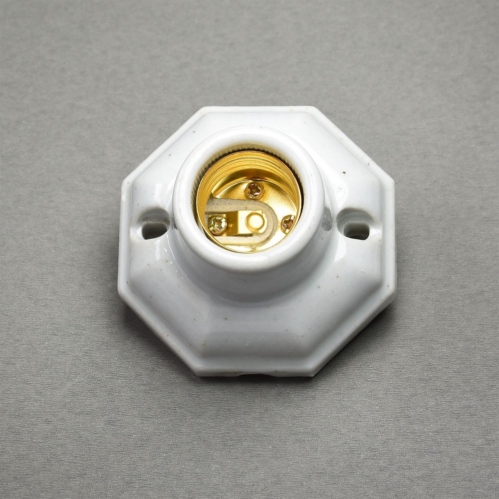 E27 Lamp Ceramic Holder Bulb Socket Adapter Fitting Bulb HEAT EMITTER