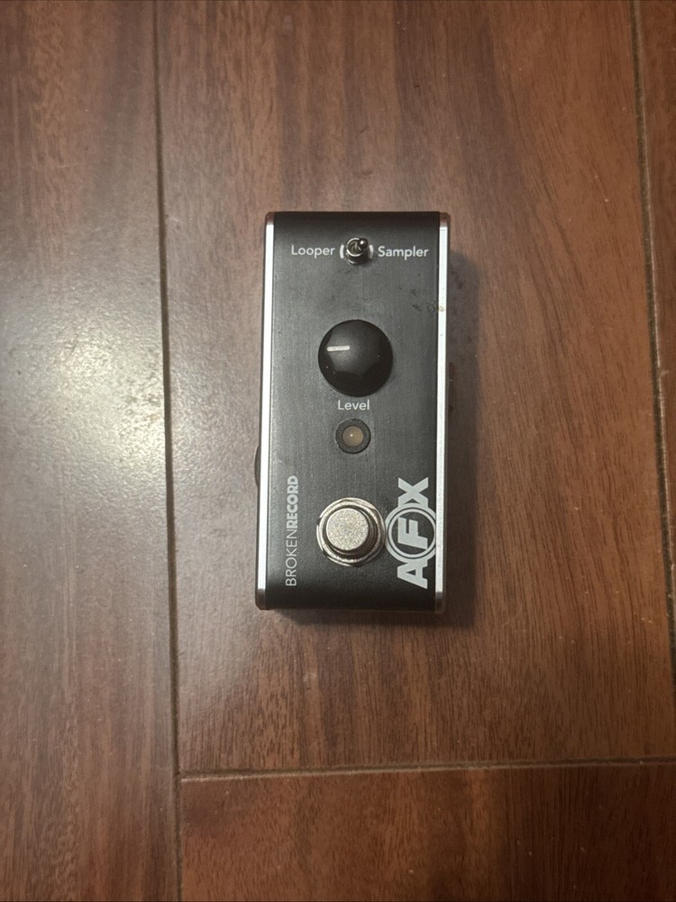 Fishman AFX Broken Record Mini Looper/Sampler Pedal  Untested