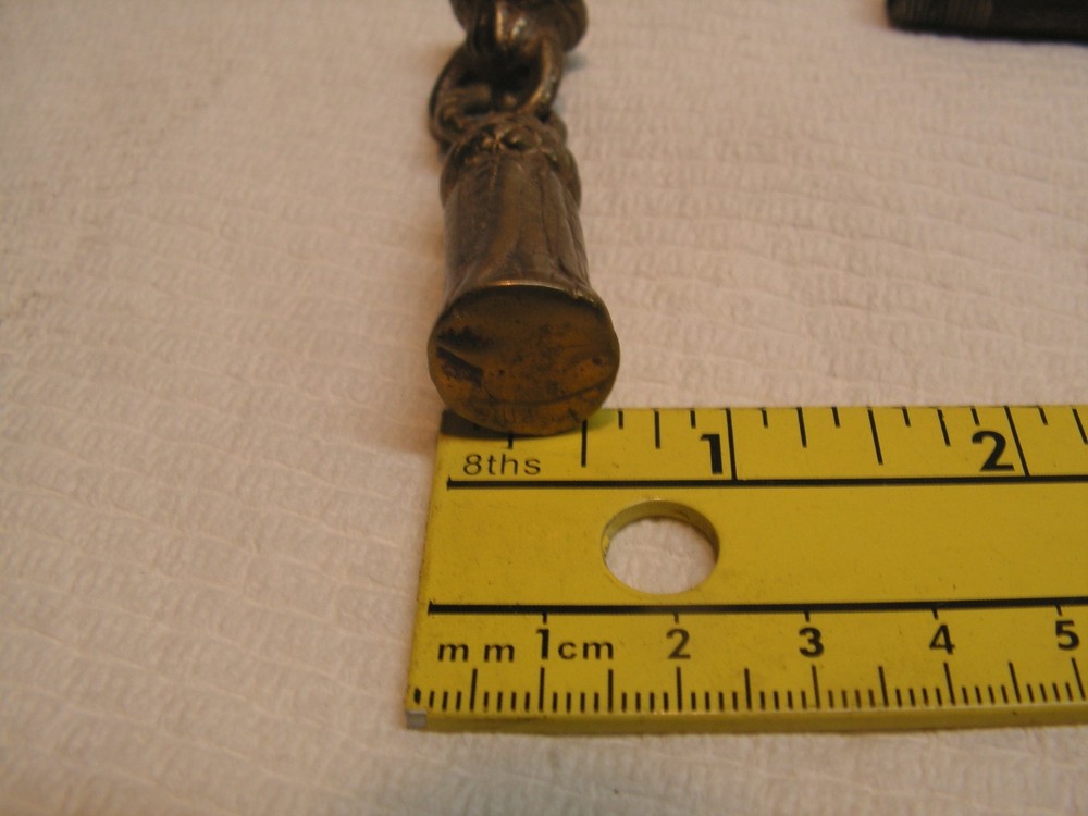 Vintage Part for Chandlier or Ceiling Light SOLID BRASS 2 3/4" FINAL With Nipple