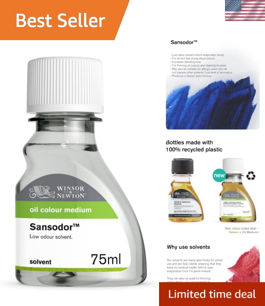 Sansodor Low Odor Solvent, 75ml 2.5oz Bottle