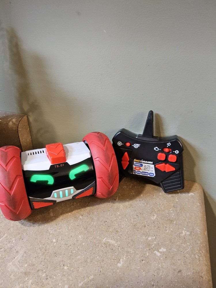 Really RAD Robots Remote Control & Voice Command Rare TURBO BOT Tested