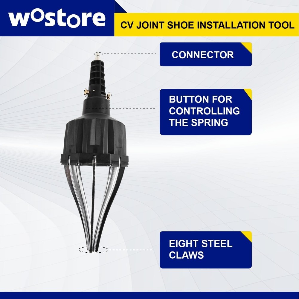Wostore Pneumatic Assembly Tool Set Universal