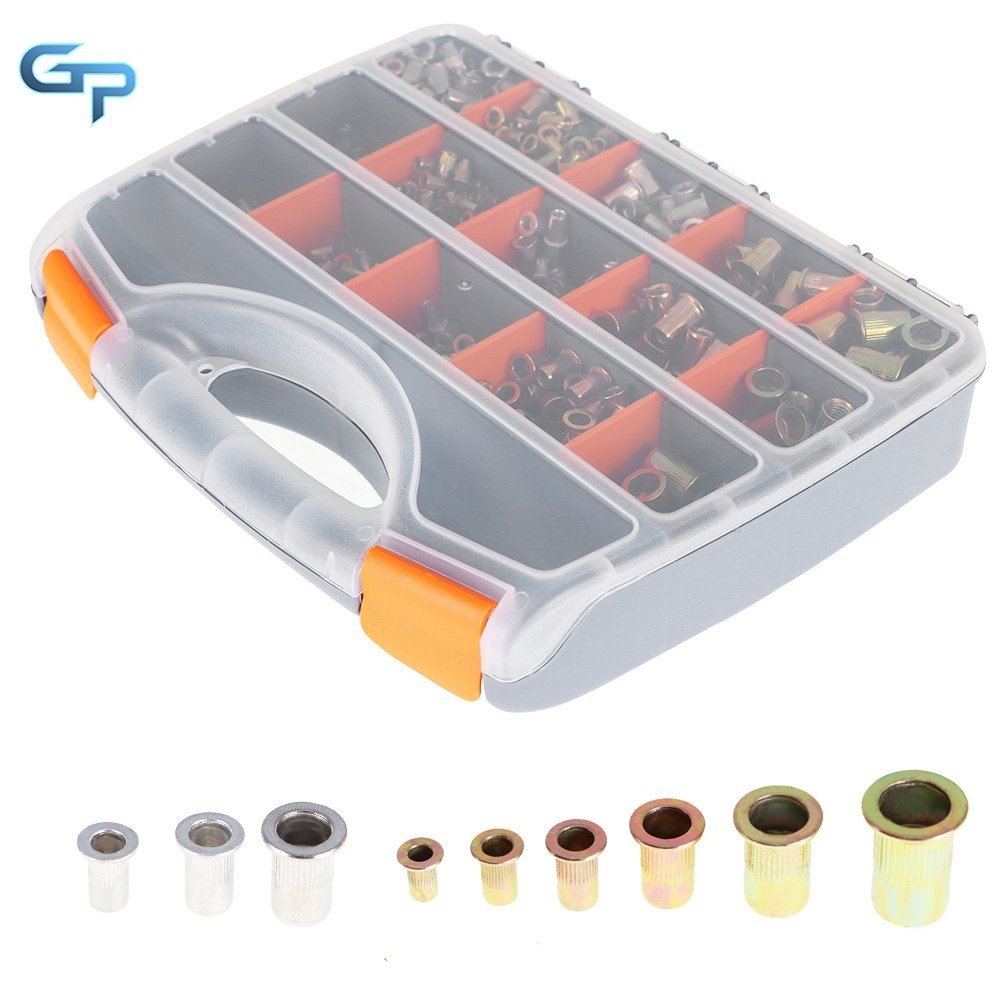 Rivet Nut Gun Kit Rivnut Tool Setter Thread Setting Nutsert Tool 900 Packs