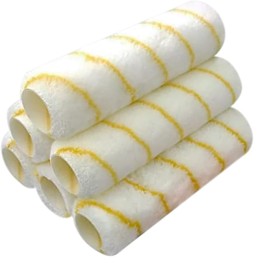 - Paint Roller Covers - 1/2 X 9 Inch Microfiber 6 Pack