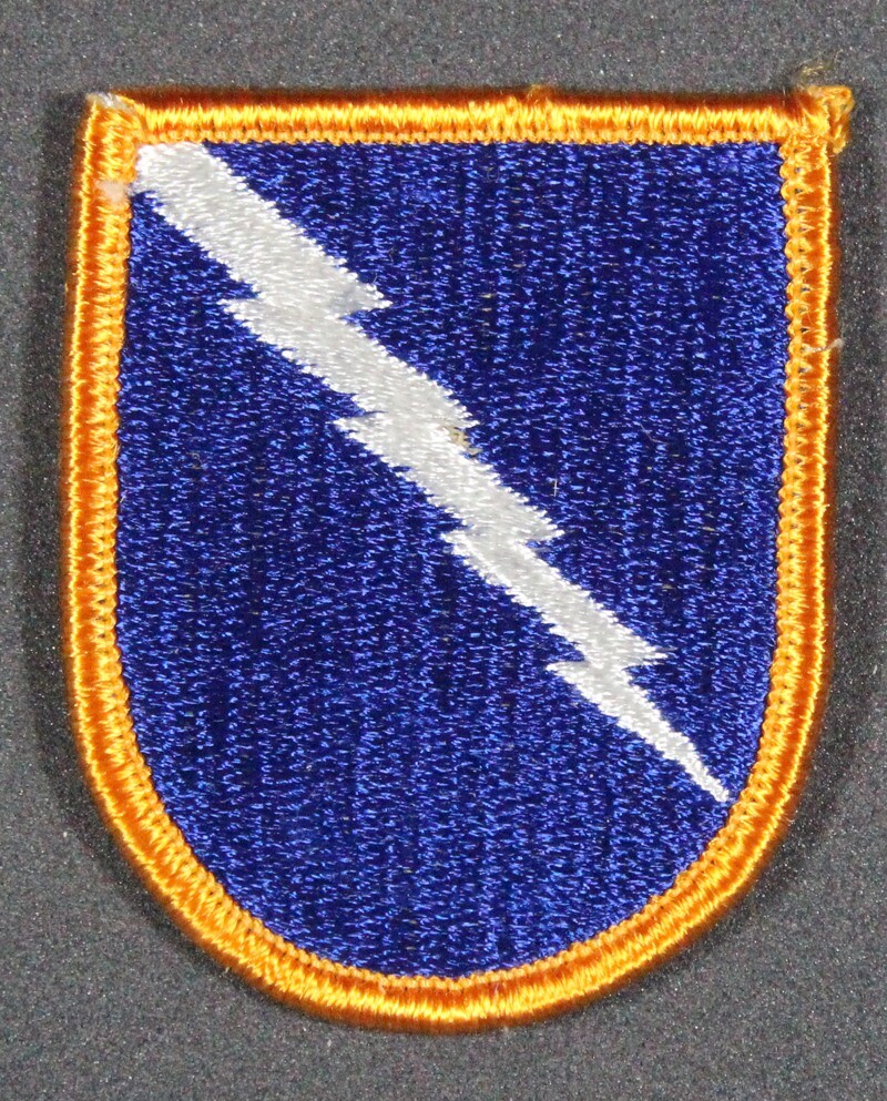 Army Beret Flash Patch: 229th Aviation Group - merrowed edge