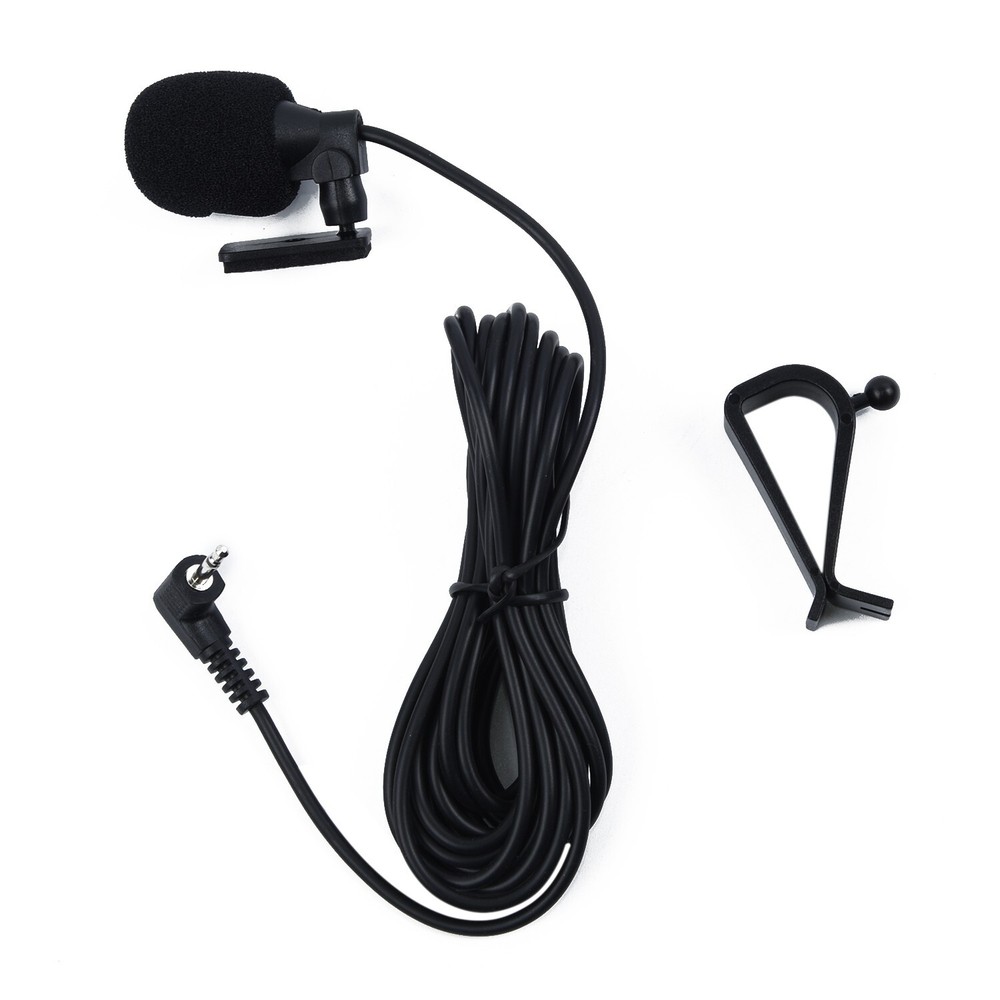 Microphone Black Replacement Vehicle Windproof Car Electronics Accessories