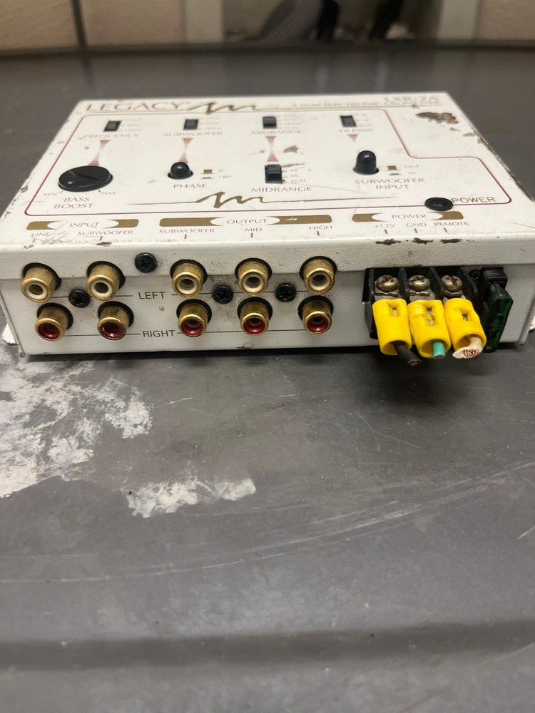 Legacy LXR-2A 3 Way Electronic Crossover