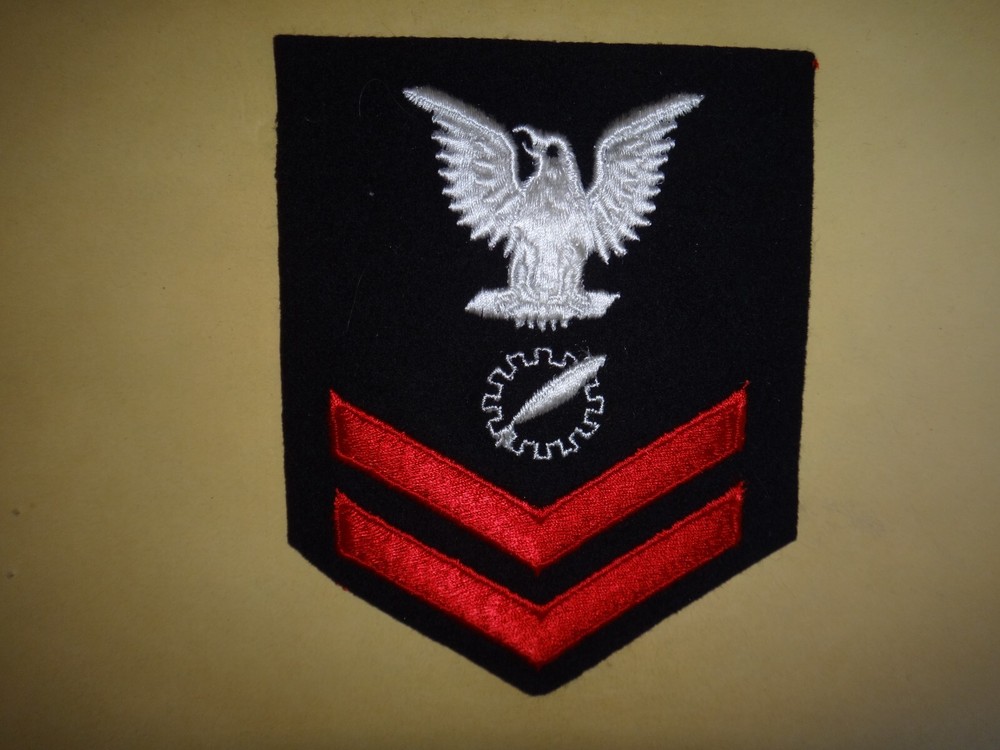 US Navy Petty Officer 2nd Class PO2 DATA PROCESSING TECHNICIAN Large Chevron