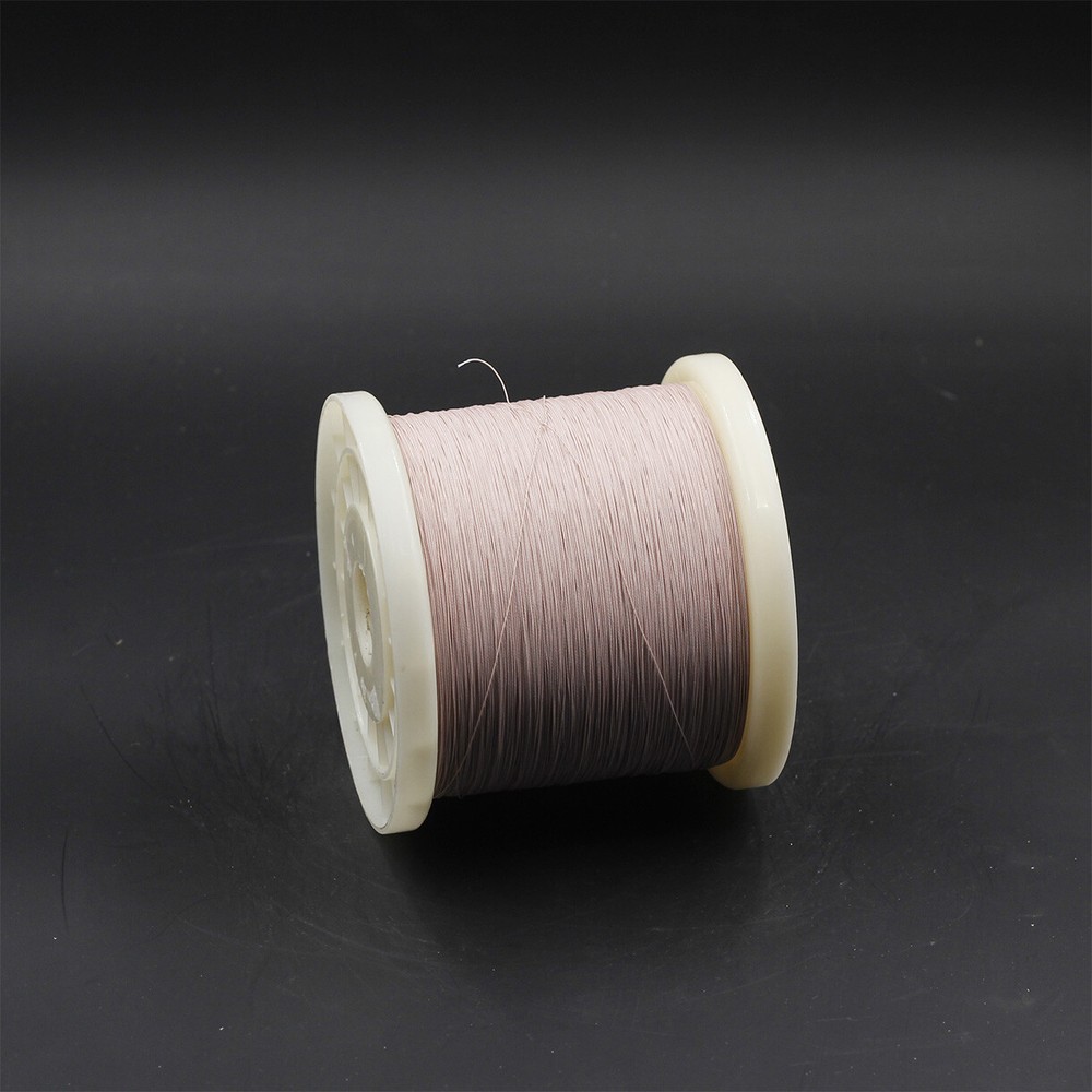 50m Litz wire, 0.08mm x 10 strands, single layer insulation, 10/40