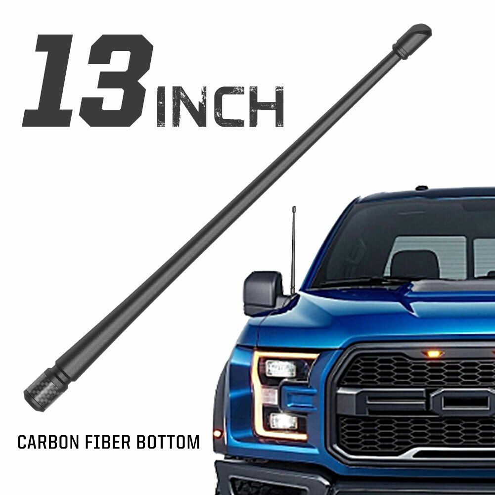 Rydonair 13" Car Radio Antenna Mast Compatible with Ford F150 Raptor 2009-2024