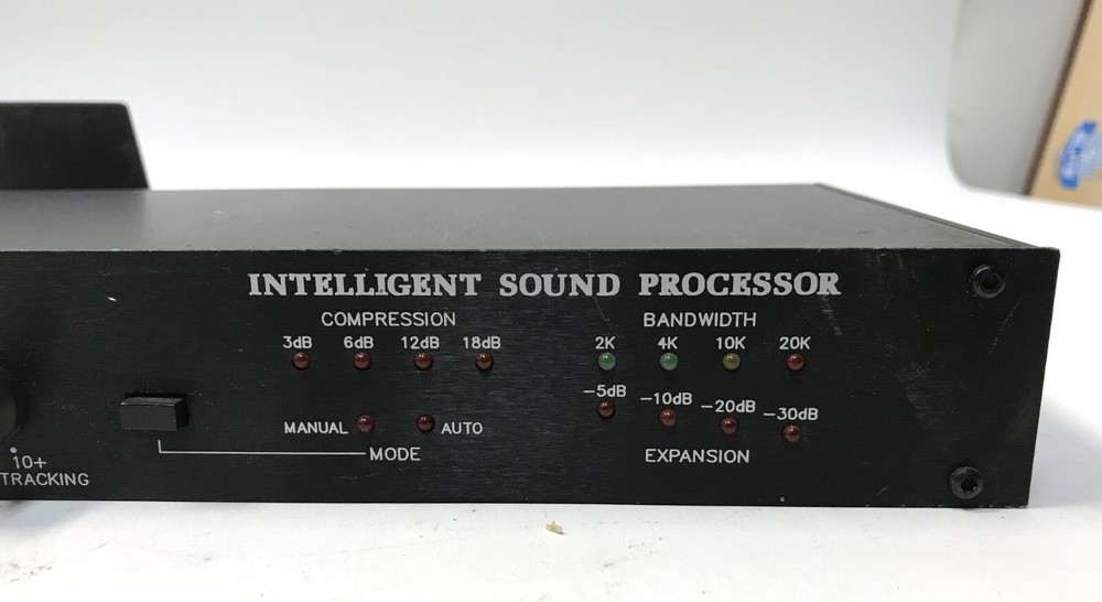 HUSH I.S.P. ISP INTELLIGENT SOUND PROCESSOR Compressor Enhancer Noise Reduction