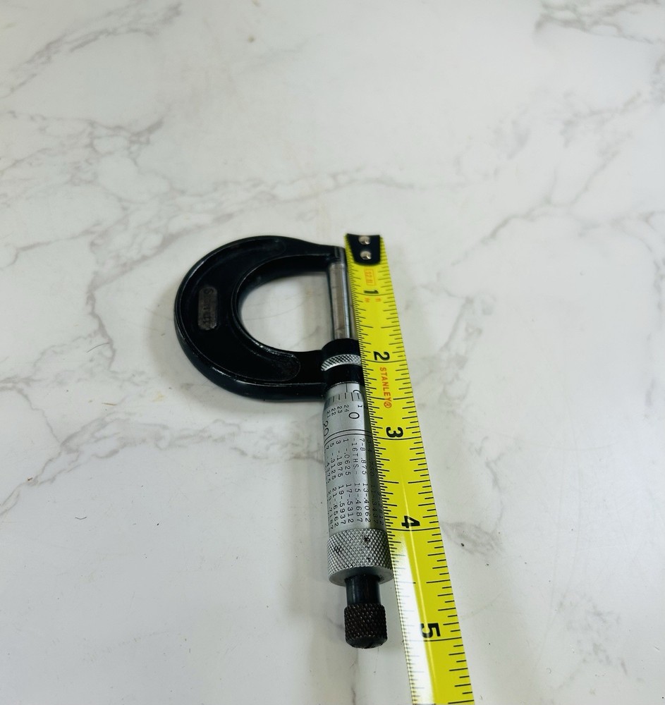 Micrometer 0-1 in Range Starrett No.436