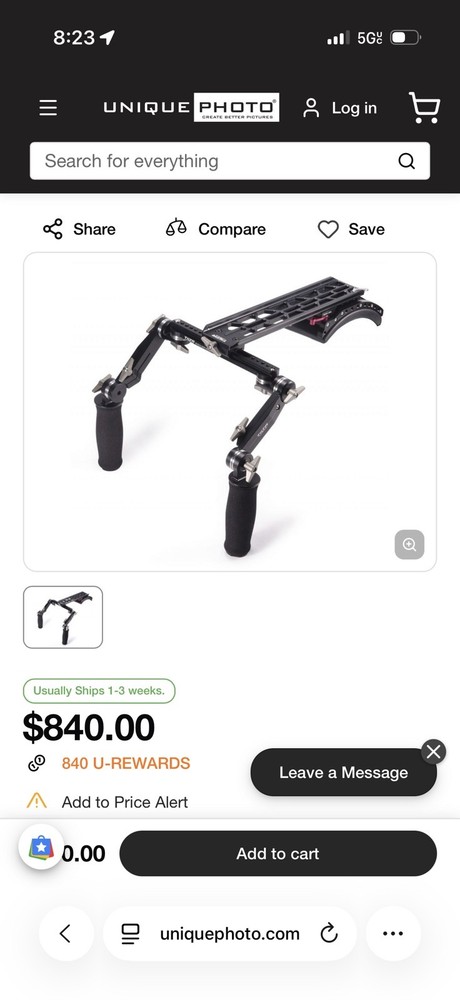 Tilta Universal Dovetail Shoulder Mount System