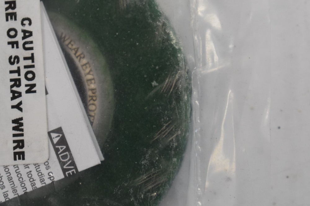 Tech 3" Standard Knot Encapsulated Brush TECHRSB3E Green Quick Removal