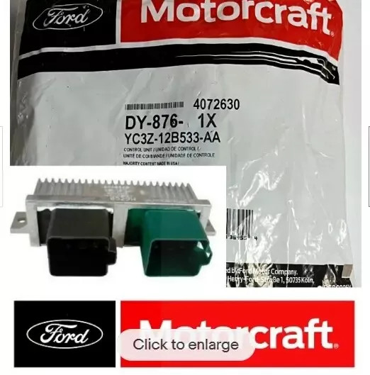 New Motorcraft DY876 Diesel Glow Plug Control Module Switch For Ford 6.0 6.4 7.3