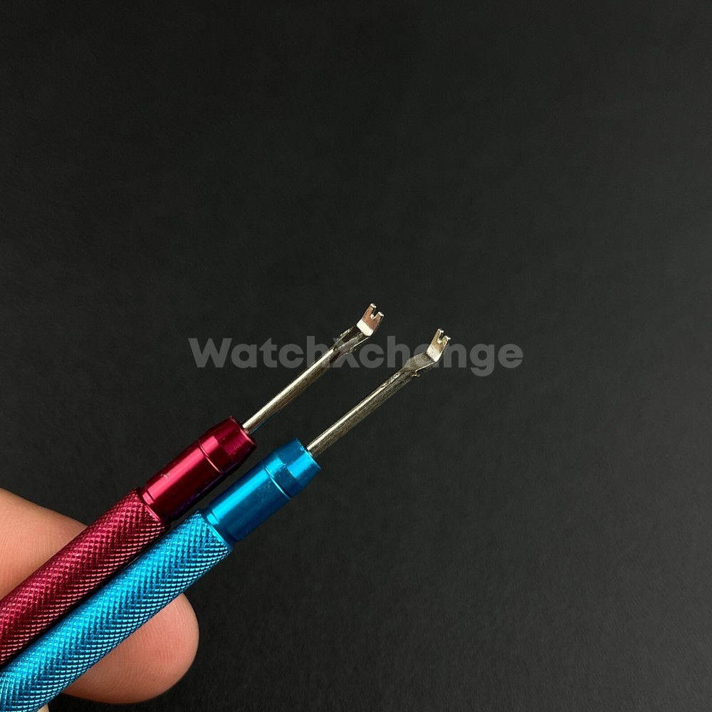 Watch Hand Removal Lever Pry Tool Forked Tip 2pcs