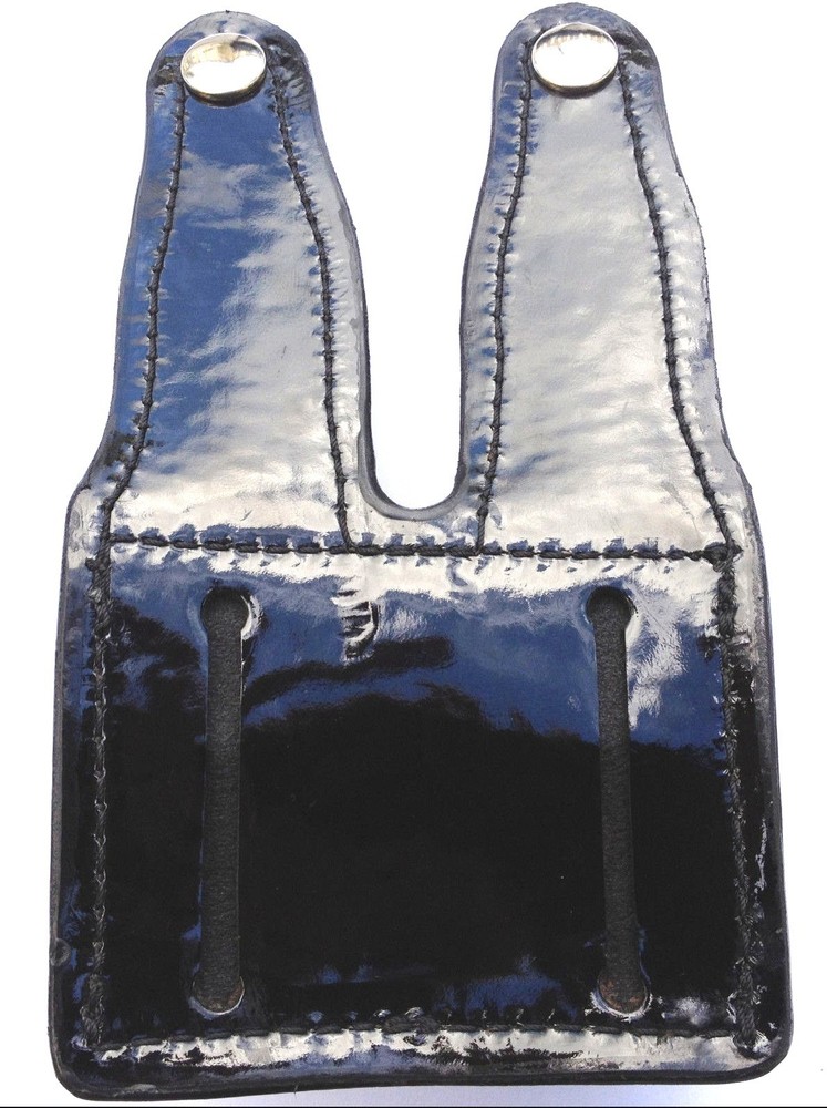 Hi Gloss leather speed loader case pouch