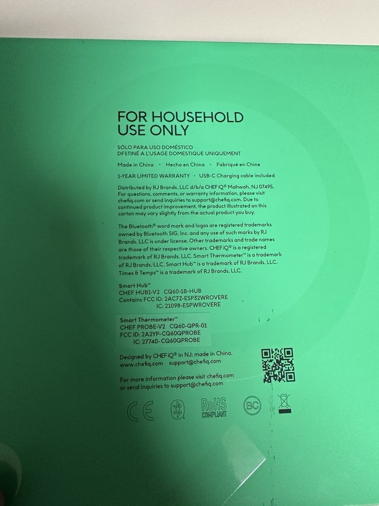 chef io smart thermometer