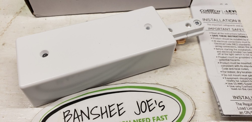 Contech Single Circuit Thin End Feed White Current Limiting Devise...
