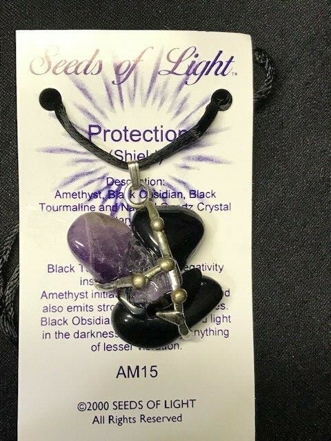 METAPHYSICAL and BEAUTIFUL " PROTECTION " PENDANT