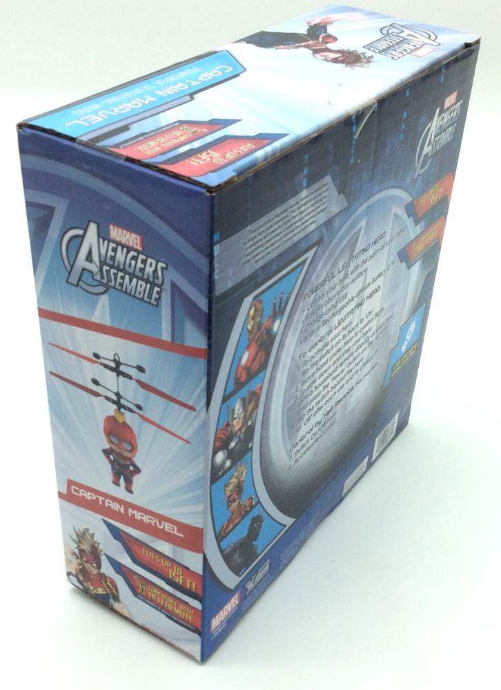 Marvel Avengers Assemble: CAPTAIN MARVEL Powerful Levitating Hero