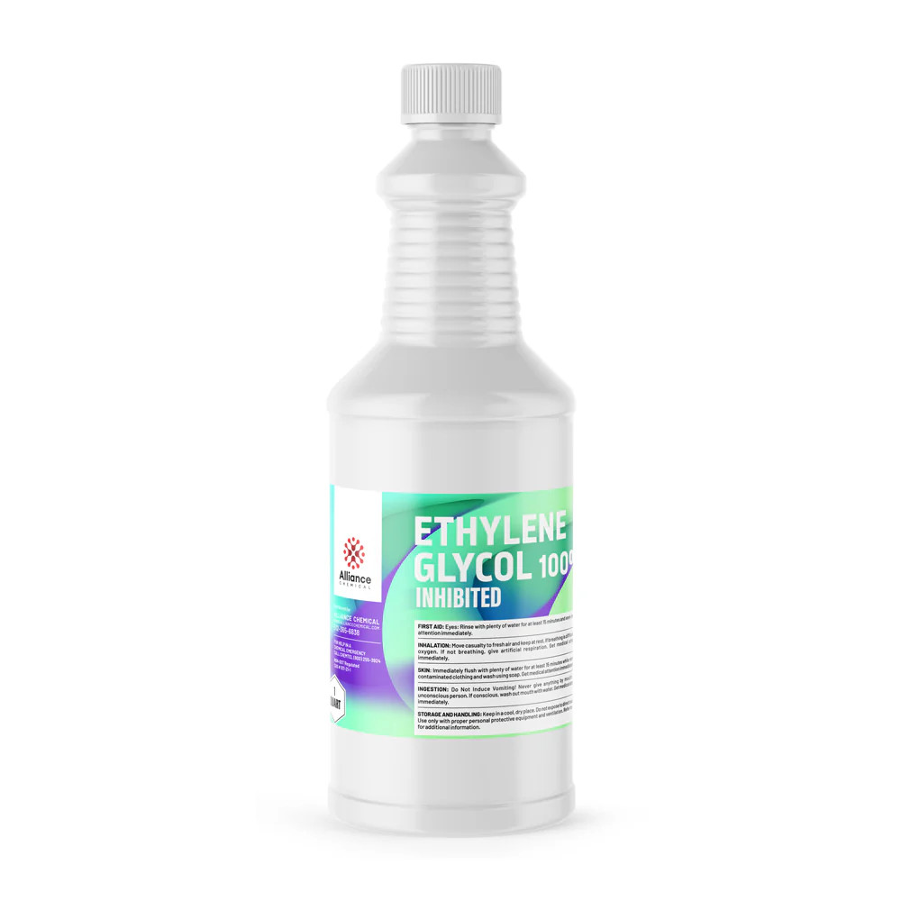 100% Ethylene Glycol Inhibited - 1 Quart