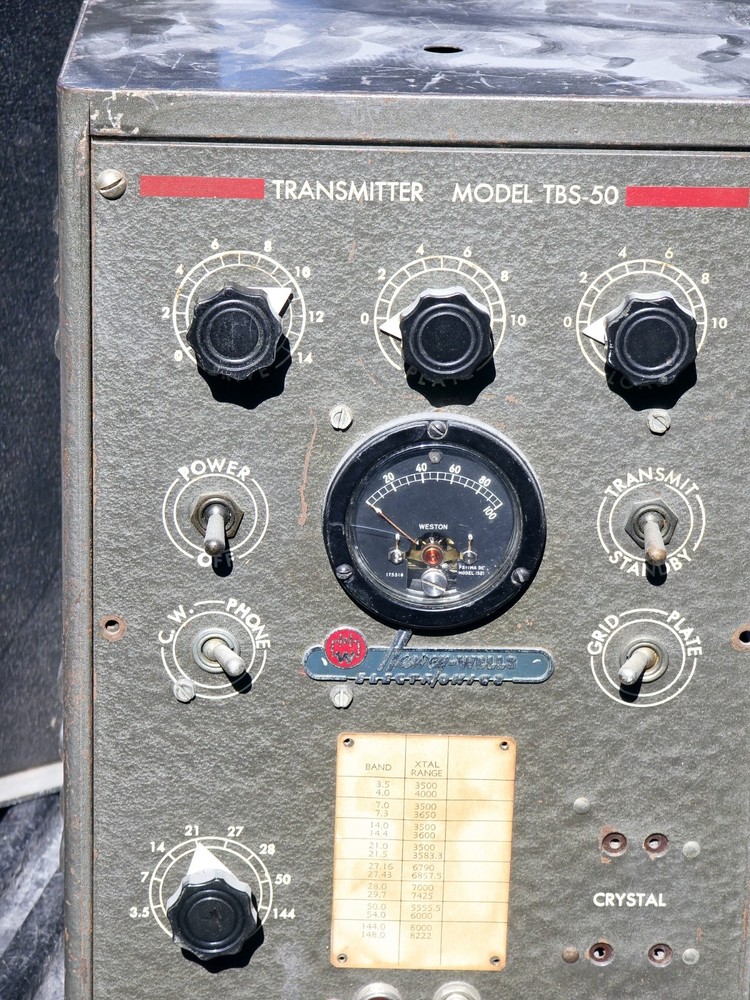 Harvey-Wells TBS-50A Ham Radio Transmitter UNTESTED