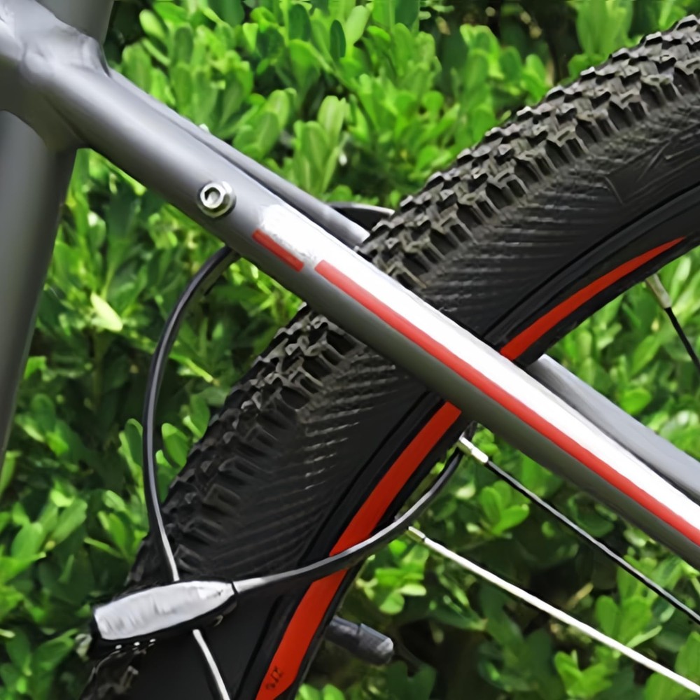 2 Pack Adjustable Zip Tie Lock 20" | 3-Digit Combo for Bikes, Helmets, Luggage