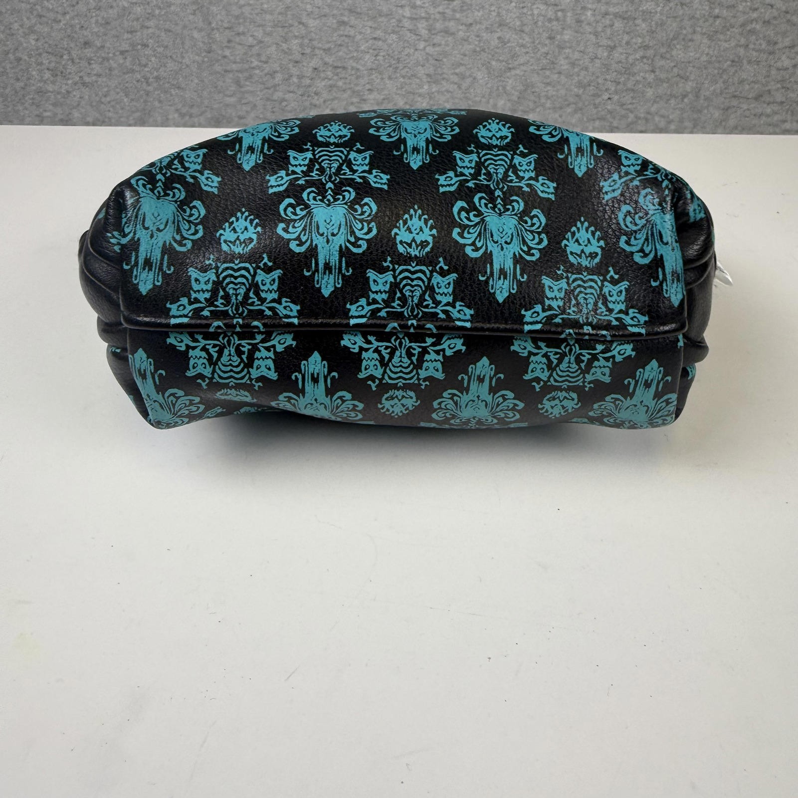 Disney X Loungefly Haunted Mansion Teal and Black Cosmetic Bag Rare