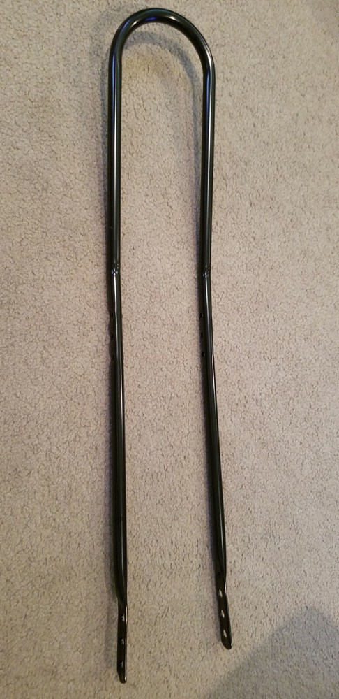 NEW 30" BLACK SISSY BAR FOR BICYCLES