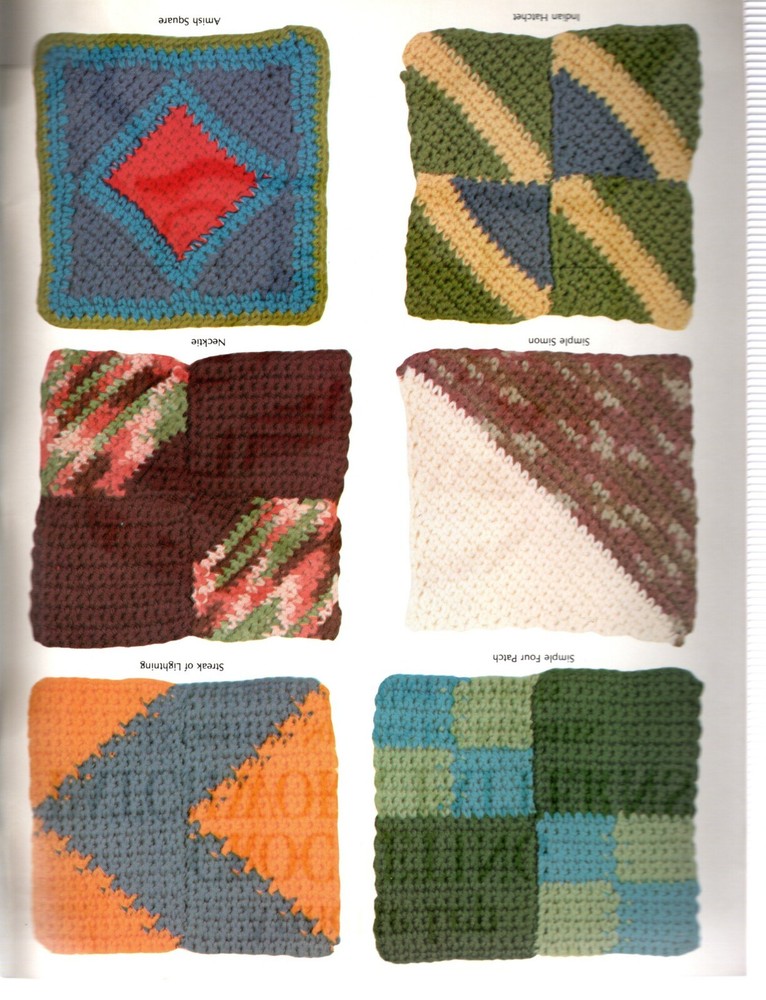 Annette Lep CROCHETING PATCHWORK PATTERNS Afghans+ Crochet Pattern Booklet