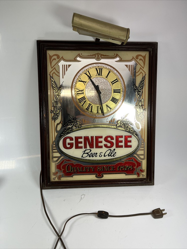 genesee brewing co Hanging Wall Clock 6719777