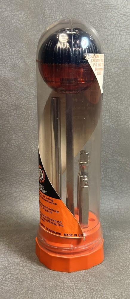 Vtg Creative Tools Inc. Easydriver Ratchet Tool System Ball Screwdriver