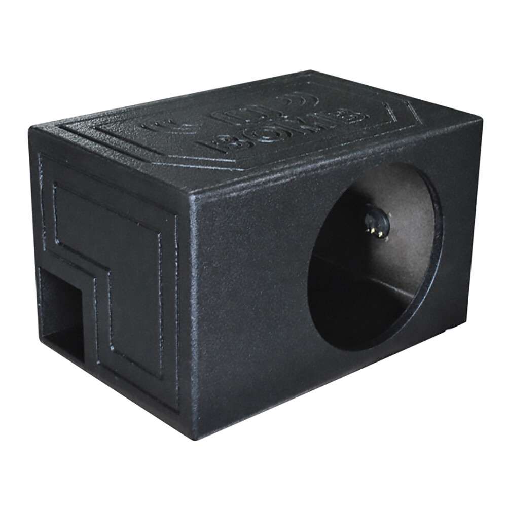 QPower QBOMB Single 12″ Side Ported Turbo-Ported Vented Subwoofer Enclosure Box