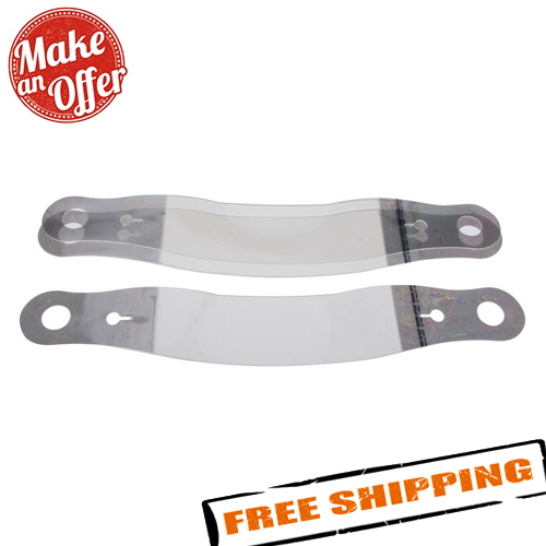 Racing Optics 10203C 2 mil Laminated Tearoffs XStack 10 (Clear)